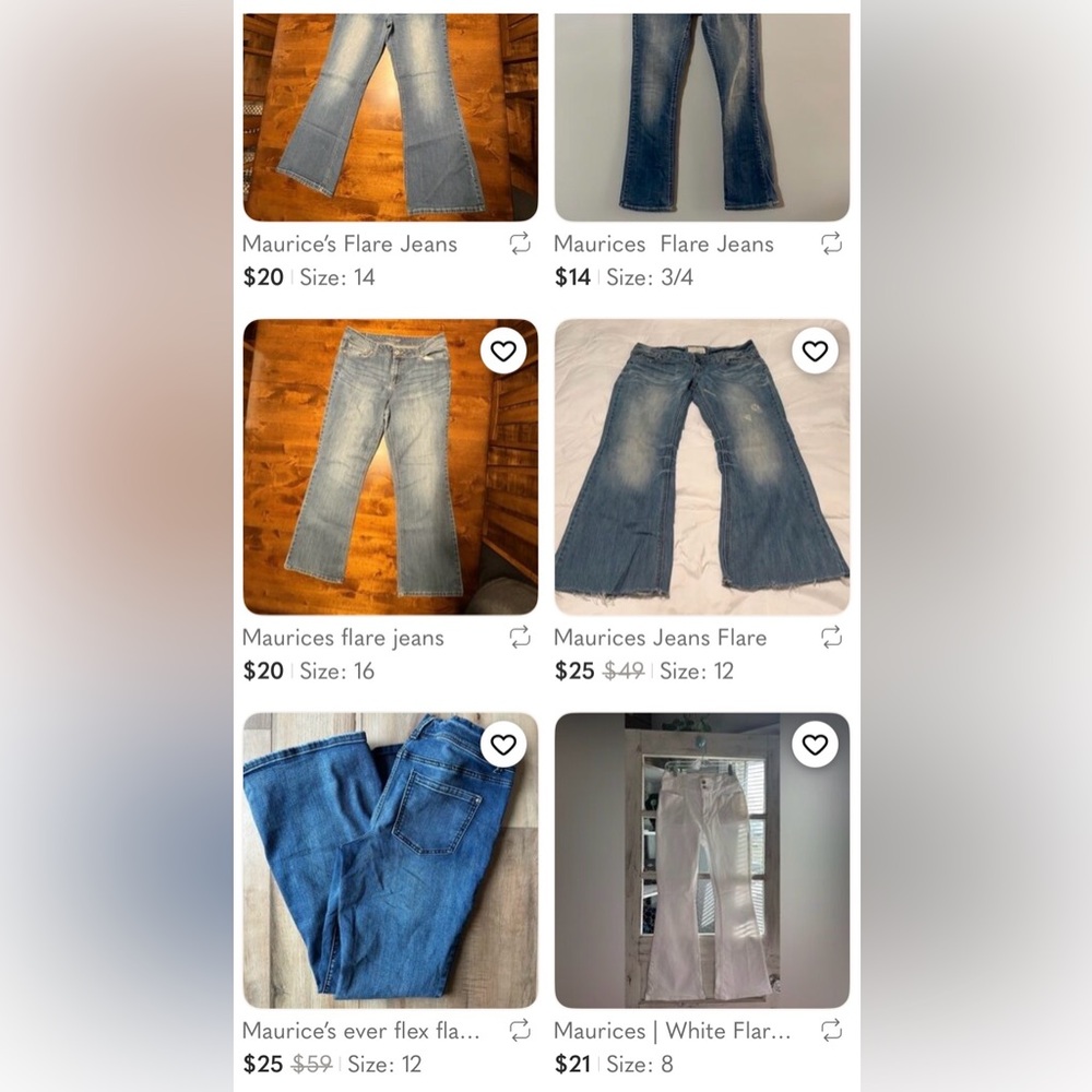 Maurices Denim Flare Jeans with a GREAT FIT 💯